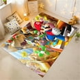 thumbnail image 3 of Dreammotif Super Mario Rug, Kids Room Rug, Kids Room Decor, Super Mario Game Inspired Red Design Rug for Game Room Decor, High Quality Printed Durable - Eco-Friendly Material, 3 of 8