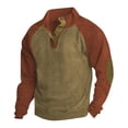 thumbnail image 1 of Spring And Autumn Men's Standing Collar Sweatshirt Is Outdoor Casual Sweaters Tops XL, 1 of 3
