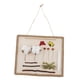 thumbnail image 5 of De Hechas Naturales Pintura Jardín Casero Decorativo Colgante De Pared Ornamento De Macramé Artesanal Para Niños de algodón de otoño BLESIY pintura de palo de madera natural, 5 of 8