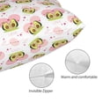 thumbnail image 3 of Easygdp Avocado Lovers for Soft Pillow Case Pillow Protectors,Perfect for Sleeping (Pillow Core Not Included)-16"x24", 3 of 6