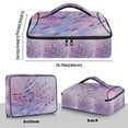 thumbnail image 3 of Iauyy Casserole Carrier for Hot Food Insulated Casserole Travel Carry Bag with Lid Food Warmer Bag for Party/Picnic,Soft Color, 3 of 7