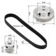 thumbnail image 5 of 2 Kit GT2 Synchronous Wheel 20&60 Teeth 5mm Bore,Aluminum Timing Pulley with 2 Pcs Length 200mm Widt, 5 of 5