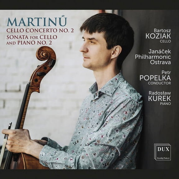 Janacek Philharmonic Ostrava - Martinu Cello Concerto No. 2 Sonata for Cello And Piano No. 2 - Music & Performance - CD