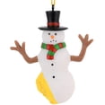 thumbnail image 2 of Adorno Navideño Tree Buddees Funny Pee On Snowman, 2 of 5