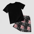 thumbnail image 5 of HCNTES Toddler Baby Boys Girls Independence Day Outfits Set Spring Summer Short Sleeve Shirt and Pants Set 2T 3T 4T 5T 6T 7T 8T 9T Kids 2-piece Pajamas Sleepwear(F02-Light Pink,3-4 Years), 5 of 7