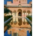 thumbnail image 2 of Joaquín Sorolla 20x24 Black Ornate Framed Double Matted Museum Art Print Titled: Hall of the Ambassadors, Alhambra, Granada (1909), 2 of 5