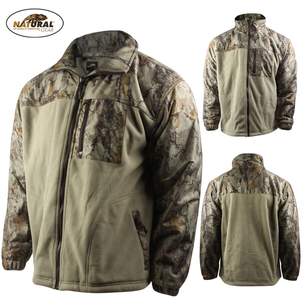 Natural Gear Hybrid Fleece Full Zip 
