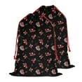 thumbnail image 2 of Christmas Bags Drawstring,Black Christmas Car and Santa Pattern Large Xmas Christmas Gift Bags,Reusable for Xmas and New Year Party Favors and Supplies,27.6" X 19.7", 2 of 6