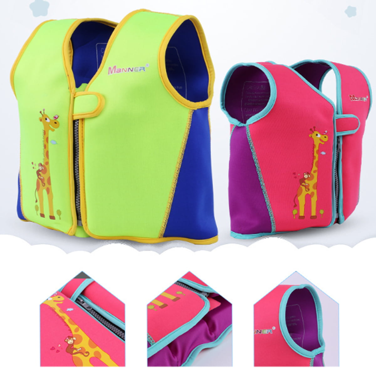 Details about   Kids Children Sports Swimming Floating Swim Aid Vest Buoyancy Safety Life Jacket 