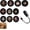 B-With 10 Films, variant on Galaxy Sky Starry Night Light Projector - HD Plug and Play Projector | 24 interchangeable films. 360° adjustable projection. HD clarity, eye-caring LED. Ideal for bedroom ceiling.