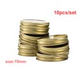 thumbnail image 4 of sweethay 1 Juego de tapas de boca estándar, Material ligero de hojalata con junta de silicona, tapas para conservas a prueba de herrumbre, Type2 NO2, 4 of 6