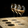 thumbnail image 3 of Mouth Blown Wine Glasses Synergie 520ml/17oz Universal Glass Set of 4, Ultralight, Hand-Made, Dishwasher Safe Made From Premium Crystal, Ideal For Tasting Red, White, Rose And Fizzy Wines, 3 of 9