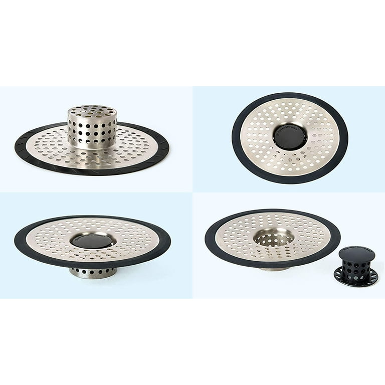 new TubShroom Ultra Drain Protector Hair Catcher Strainer Stainless Steel  (SH9)