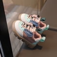 thumbnail image 3 of Toddler Baby Boy Girl Fashionable Sneakers Color Combination Non-Slip Shoes, 3 of 8