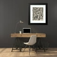 thumbnail image 4 of Wacław Wąsowicz 20x24 Black Modern Framed Museum Art Print Titled - Landscape with a Church (1920), 4 of 5
