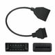 thumbnail image 2 of Cable adaptador de conector de 12 pines OBD1 a OBD2 de 16 pines, 2 of 3