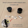 thumbnail image 3 of 【xj】For Pressure Cooker Electric Pressure Cooker Steam Release Valve Float Black, 3 of 4