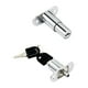 thumbnail image 1 of Cerradura para ventana de puerta corrediza, cerradura para vitrina con llaves, seguridad práctica y fácil grande, 1 of 9