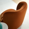thumbnail image 4 of Monroe Accent Chair in Rust Walnut, 4 of 9