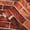 Red-17.7" x 393.7", variant on Red Brick Peel and Stick Vinyl Wallpaper 17.7" x 393.7"