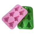 thumbnail image 4 of SDJMa 6 Christmas Tree Silicone Mold Cake Baking Mold Chocolate Candy Handmade Soap Ice Cube Biscuit Moulds No-Stick Christmas Baking Trays Pan, 4 of 5
