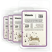 Pure Wisteria Wax Melts Bulk Pack - Highly Scented + Essential & Natural Oils - Shortie's Candle Company