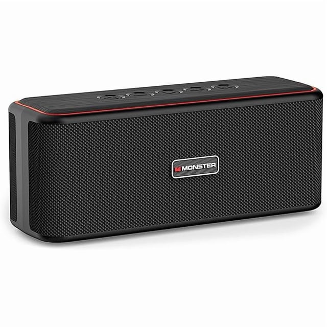 wonima11 Shock Plus Bluetooth Speaker, Portable Speaker with 30W Loud Stereo Sound, Bluetooth 6.0, TWS Pairing, 15H Playtime, Support AUX/TF Card, IPX6 Waterproof Wireless Speakers for Outdoor, Home