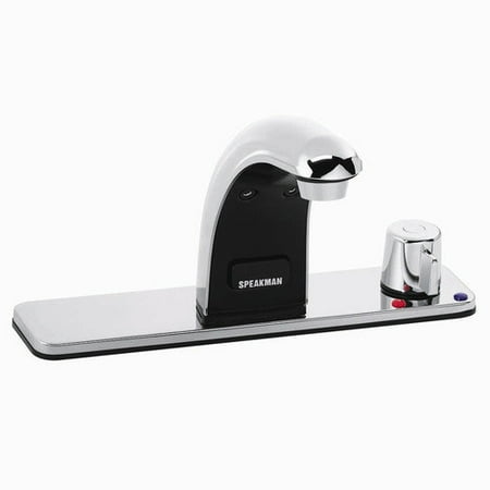 Speakman Sensorflo Single Hole Electronic Bathroom Faucet with Single Handle