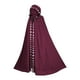 thumbnail image 1 of Capa larga con capucha para Cosplay de Halloween, traje de mago y , accesorio duradero multifuncional para recuerdo de fiesta de disfraces Rojo, 1 of 8
