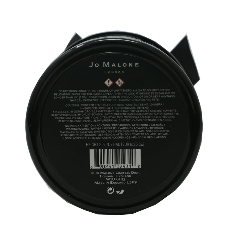 Dark Amber and Ginger Lily Scented Candle by Jo Malone for Unisex