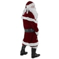 thumbnail image 3 of Disfraz de Navidad de talla grande M-6XL, traje de Papá Noel para hombre, traje de Navidad con barba, traje de Navidad para niños, 3 of 5