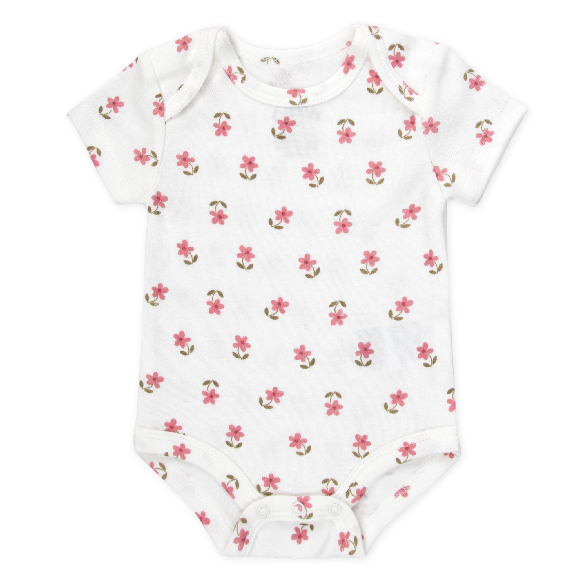 Baby Essentials 5-Piece Newborn Girl Floral Outfit Set photo 4