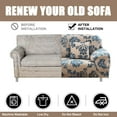 thumbnail image 2 of NEWEEN Sofa Cover High Stretch Elastic Fabric 1 2 3 Seater Sofa Slipcover Chair Loveseat Couch Cover Polyester Spandex, 2 of 7