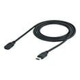 thumbnail image 3 of StarTech.com 2m (6ft) HDMI Extension Cable, Ultra HD HDMI Male to Female Cable, 4K HDMI Cable Extender, 4K 30Hz UHD HDMI Cable with Ethernet M/F, High Speed HDMI 1.4 Cable, 10.2Gbps - HDMI Cord Extender - HDMI extension cable - HDMI male to HDMI female - 6.6 ft - shielded - black - for P/N: CDP2HDMM2MB, DP2HDMM2MB, HDDVIMM3, HDMM1MP, HDMM2MP, HDMM3MP, HDPMM50, MDP2HDMM2MB, 3 of 6