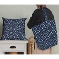 thumbnail image 5 of Soimoi Velvet Blue Fabric By the Yard - 54 Inch Wide - Florals Print Fabric - Elegant and Timeless Patterns for Fashion and Home Decor Printed Fabric, 5 of 6