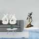 thumbnail image 2 of Estatuas de cisnes,Estatua de cisne de cerámica Escultura de mesa de cisne Elegante,Estatua de la dama,Estatua de dama tribal africana,artesanías de cafetería hechas a mano,Adorno de resina, 2 of 8