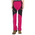 thumbnail image 5 of Joggers for Women with Pockets Ndbuld Women's Windproof Waterproof Warm Breathable Hiking Pants With Thickened Fleece Hot Pink XL, 5 of 8