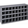 thumbnail image 2 of Durham 344-95 19.25 x 33.75 x 8.5 in. Prime Cold Rolled Steel 32 Opening Bin, Gray, 2 of 2