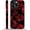 Blooming rose, variant on Case for iPhone 16 Pro, Purple Romantic Heart Peach 2 in 1 Hard Shell + Silicone, Shockproof Bumper Drop Protective Compatible with iPhone 16 Pro