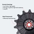 thumbnail image 5 of DJC Bike Ceramic Bearing Pulley Wheel 2pcs Guide Roller Jockey 11T 12T 13T 14T 15T 16T 17T MTB Road Bike Rear Derailleur, 5 of 9