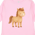 thumbnail image 4 of Inktastic Cute Pony Boys or Girls Long Sleeve Toddler T-Shirt, 4 of 5