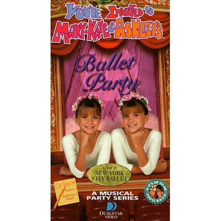 You're Invited to Mary-Kate & Ashley's Ballet Party [VHS], By Ashley Olsen Actor MaryKate Olsen Actor Rated NR