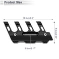 thumbnail image 3 of Unique Bargains 1 Set Motorcycle Fall Side Guard Front Fork Protector Front Fender Protection Mud Guards Side Guard Aluminum Alloy Black, 3 of 6