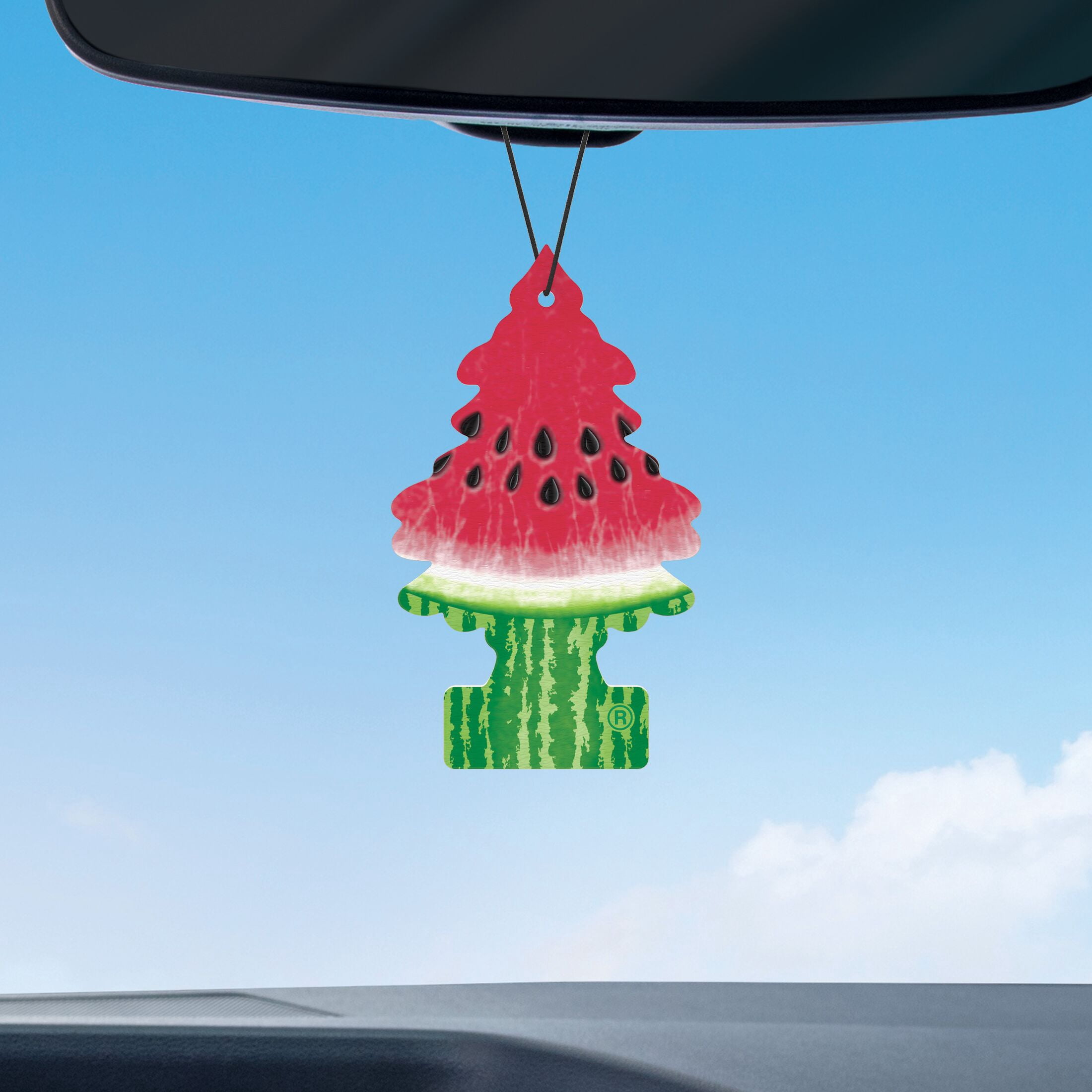 (2 pack) Little Trees Air Freshener Watermelon Fragrance 3-Pack