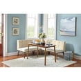 thumbnail image 1 of Simple Living  4 piece Playmate Nook Dining Set Beige, 1 of 5