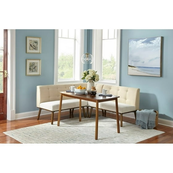 Simple Living 4 Piece Playmate Nook Dining Set Beige Com