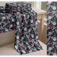 thumbnail image 6 of Soimoi Grey Cotton Poplin Fabric Anemone & Pink Flower Floral Fabric Prints By Yard 56 Inch Wide, 6 of 7
