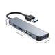 thumbnail image 5 of Estación de acoplamiento portátil USB Hub Seitruly Gris USB 3.0, 5 of 6