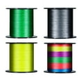 thumbnail image 1 of Tackle Braided Fishing Line, Colored 4 Strands Fishing Line Braid For Extra Visibility, Braided Fishing Line Abrasion Resistant Superline, For Outdoor Fishing 300M, 1 of 1
