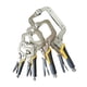 thumbnail image 4 of 4x Abrazaderas de tornillo de banco Abrazaderas de cara de metal con mango antideslizante Alicates de bloqueo de carpintería de metal multifuncionales, 4 of 8